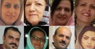 Eight were summoned to begin their prison terms in Birjand prison