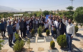 On June 18, 2021, a group of Gonabadi Dervishes held a memorial service in honor of Mohammad Salas, 51-year-old Gonabadi Dervish, who was executed on the fabricated charge of killing three police personnel three years ago.